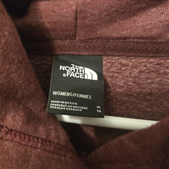 The North Face Womens Maroon Hoodie Suze XL - Picture 4 of 5